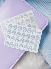 LM016 - Handbag Sticker Sheet